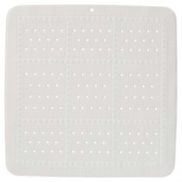 Ταπέτο Αντιολισθητικό Ντουζιέρας Pvc 55x55εκ. Unilux White Sealskin 315001210