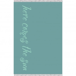 Πετσέτα Θαλάσσης Βαμβακερή Velour Aqua 86x160εκ. Beatles Melinen 20004881