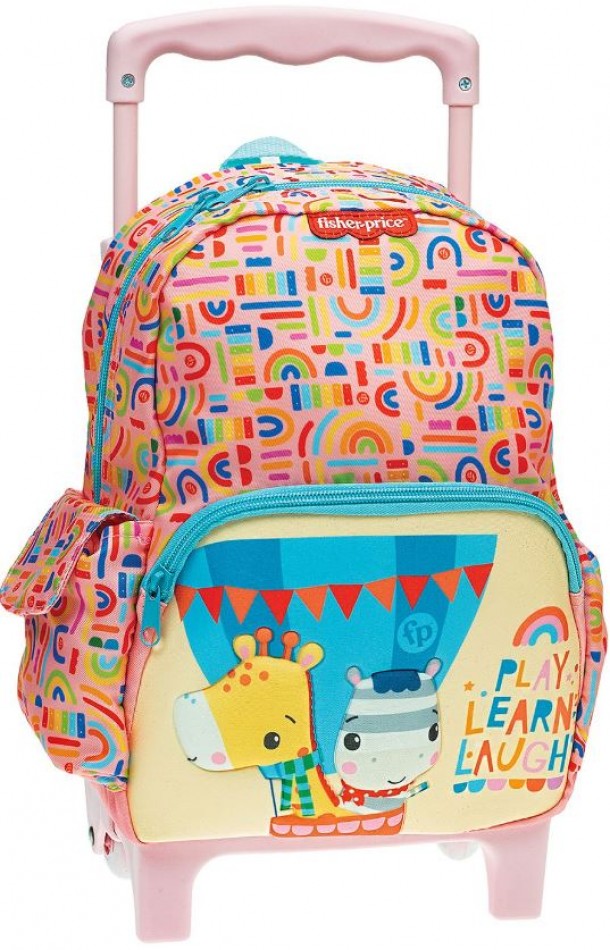 Τσάντα Τρόλεϊ Νηπίου Fisher Price Balloon 25x15x35εκ. Gim 50-3469
