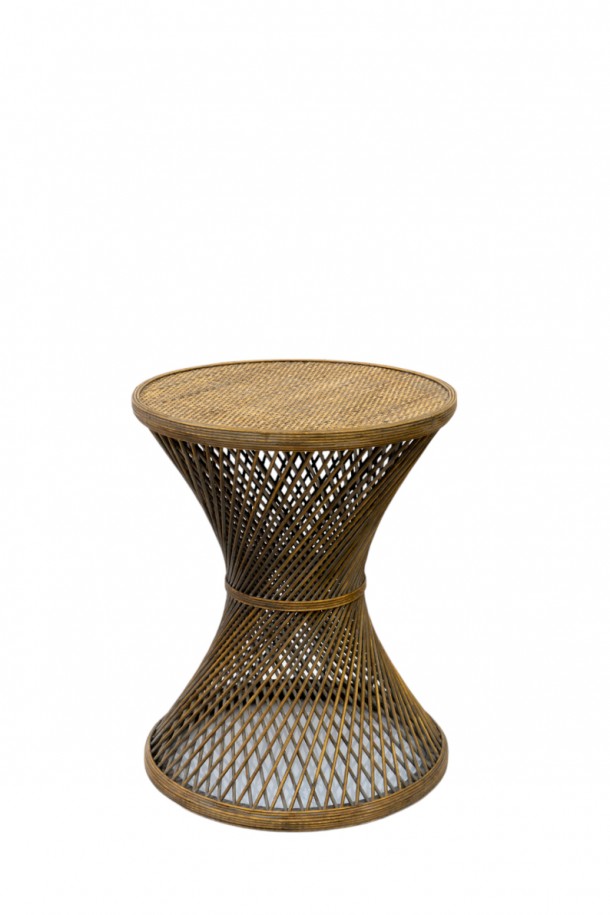 Τραπεζάκι Βοηθητικό Ξύλινο Καφέ 45x56εκ. Zen Collection 24.18.50046