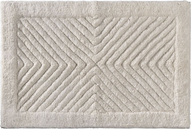 Ταπέτο Μπάνιου Βαμβακερό Mozaik Perla 55x85εκ. Guy Laroche
