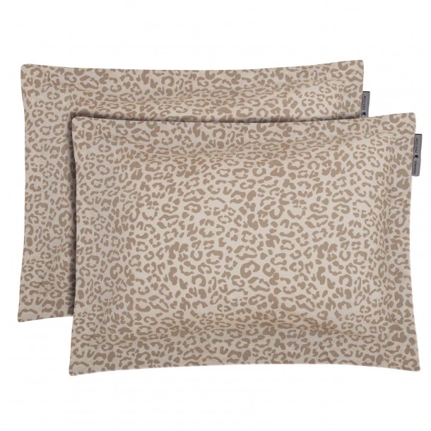 Ζεύγος Μαξιλαροθήκες Polycotton 50x70+5εκ. Loft 2289 Taupe Greenwich Polo Club