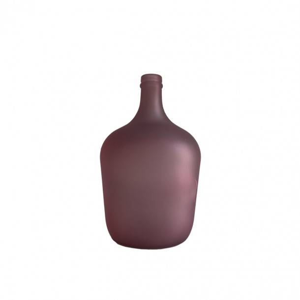Βάζο Μπουκάλι Ροζ 18x30εκ. Vetro MSA 20-31-895