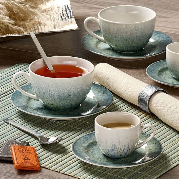 Φλυτζάνι Καφέ 110ml In-glaze Stoneware Uranus Blue-Grey CRYSPO TRIO 25.095.17