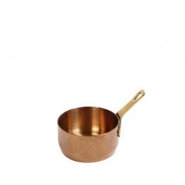 Ντιπ Σερβιρίσματος Ανοξείδωτο 18/10 Με Λαβή Shiny Copper ESPIEL 9x6x3,2εκ./90ml FEV508