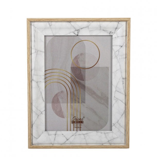 Κορνίζα Mdf Marble White 15x20εκ. Oriana Ferelli SU058280R68