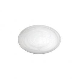 Πιάτο Γλυκού Γυάλινο Λευκό Atlas ESPIEL 16εκ. HOR1306K6
