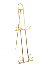 Καβαλέτο Μεταλλικό Χρυσό 11x69,5x145εκ. Zen Collection 24.19.50829