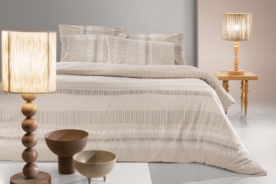 Σετ Σεντόνια Φανελένια King Size 270x265εκ. Nuvola Taupe Guy Laroche