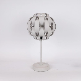 Φωτιστικό Επιτραπέζιο Μεταλλικό Λευκό 32,5x59,5εκ. ESTHETI 814-40016