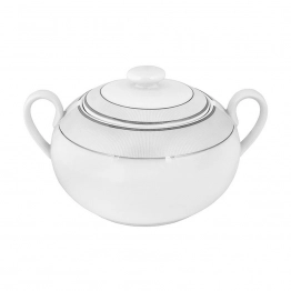 Ζαχαριέρα Πορσελάνης Λευκή 300ml Classic Stripes Oriana Ferelli PR17310212