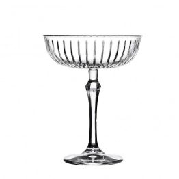 Ποτήρι Σαμπάνιας Coupe Γυάλινο Διάφανο Joy ESPIEL 245ml-12x15εκ. SP440320G4