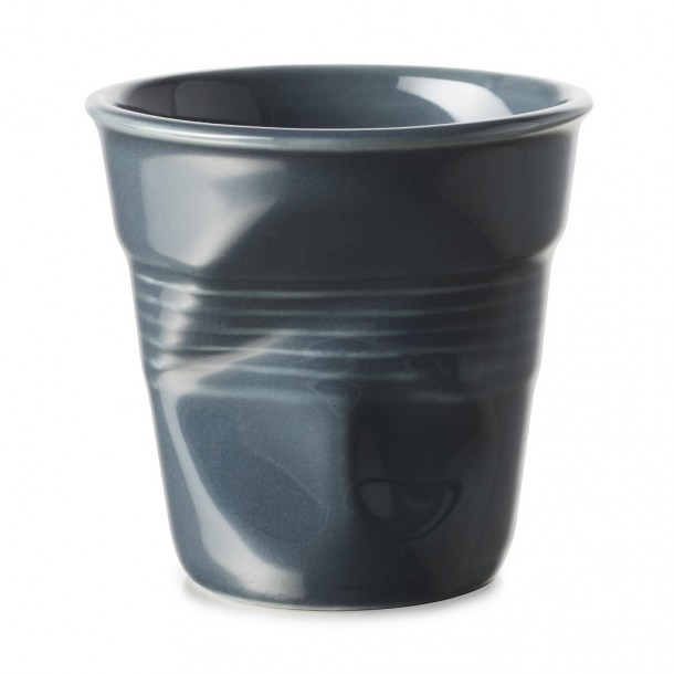 Φλυτζάνι Πορσελάνης Espresso Μπλε-Γκρι Froisses Tumbler ESPIEL 80ml RV656078K6
