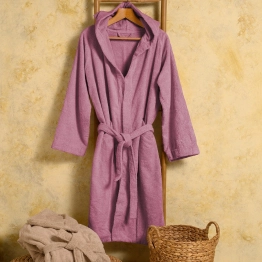 Μπουρνούζι Ενηλίκων Βαμβακερό XLarge Bloom Berry Melinen 20003854