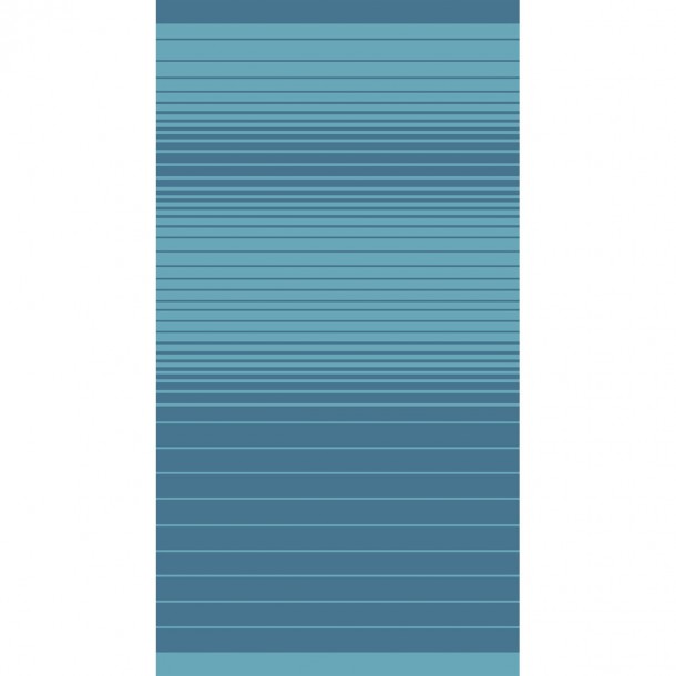 Πετσέτα Θαλάσσης Βαμβακερή Velour Blue 86x160εκ. Stripes Melinen 20004869