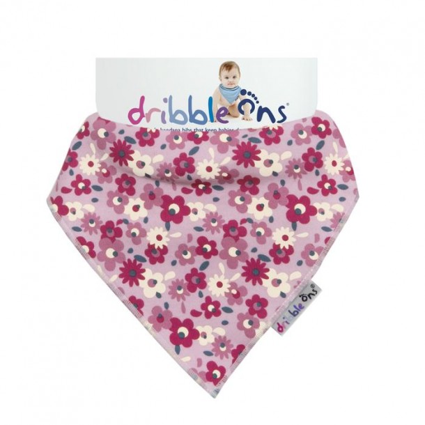 Σαλιάρα-Μπαντάνα Βαμβακερή Dribble Sock ons DO-FLORAL