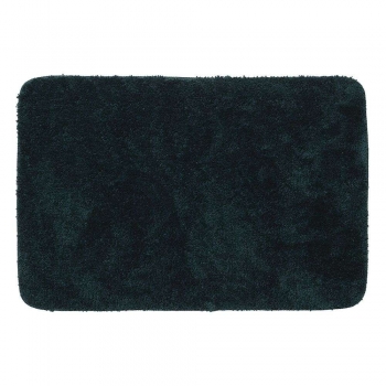 Ταπέτο Μπάνιου Αντιολισθητικό Polyester 60x90εκ. Angora Dark Green Sealskin 800119