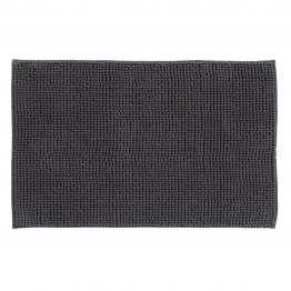 Ταπέτο Μπάνιου Αντιολισθητικό Chenille 50x80εκ. Bathmats 0773 Σκούρο Γκρι Das Home