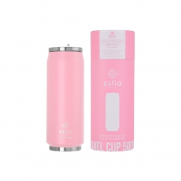 Θερμός-Ποτήρι Ανοξείδωτο Blossom Rose Save The Aegean Estia 500ml-7x19εκ. 01-10317