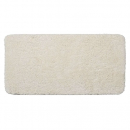 Ταπέτο Μπάνιου Αντιολισθητικό Polyester 70x140εκ. Angora Off-White Sealskin 800118