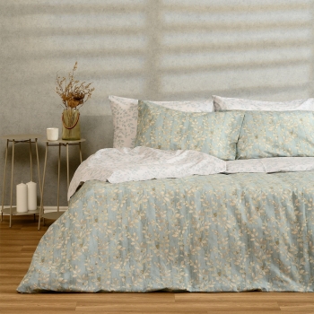 Σετ Σεντόνια Polycotton King 260x270εκ. Botan Aqua Casual Line Melinen 20004753