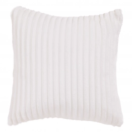 Διακοσμητικό Μαξιλάρι Fleece 40x40εκ. Throws 1364 White Das Home
