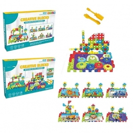 Σετ Εργαλεία Diy 196τμχ Creative Blocks Σε Κουτί 34x24x7εκ. Toy Markt 71-3208