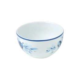 Μπωλάκι Σερβιρίσματος Ανάγλυφο Πορσελάνης Blue Rose Estia 14x8εκ. 07-16197