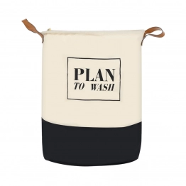 Καλάθι Απλύτων Πτυσσόμενο Plan 60lt-40x40x50εκ. Με Χερούλια Estia 02-26950