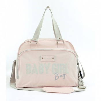 Τσάντα 30x22x42εκ. Με Αλλαξιέρα Tote Bag Simply Vintage Pink BoB Paris BOB-216710_080