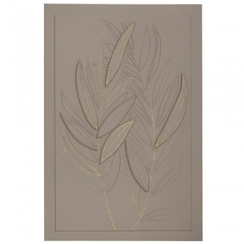 Πίνακας Ανάγλυφος Leaves Elephant 80x120εκ. iliadis 91881