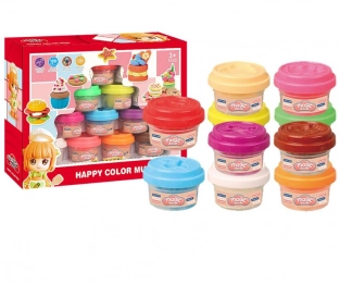 Κουτάκι Με 10 Χρώματα Ζύμης 26x6x20εκ. Toy Markt 71-3622