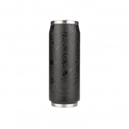 Θερμός-Ποτήρι Ανοξείδωτο Noir Echo Save The Aegean Estia 500ml-7x19εκ. 01-22631
