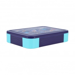 Φαγητοδοχείο Παιδικό 5 Θέσεων Πλαστικό Με Πιρούνι & Κουτάλι 1330ml-22,8x16,8x4,5εκ. Solar Jump Save The Aegean Estia 01-33385