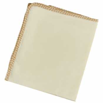 Πάνα Βαμβακερή Bebe 90x90εκ. Poua Beige 30139