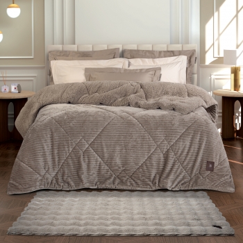 Χαλί Γούνινο Faux Fur 75x200εκ. Τρισδιάστατη Υφή Essential 3110 Μπεζ Greenwich Polo Club
