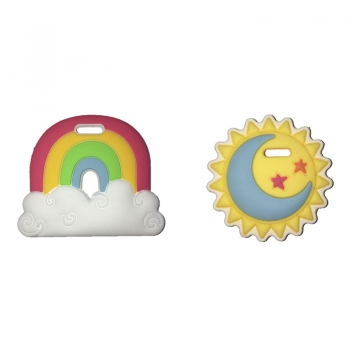 Μασητικό Mini Σετ 2τμχ Rainbow Silli Chews™ BTL-SC-60