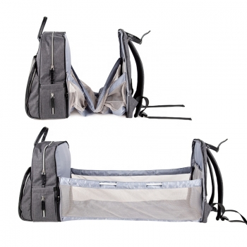 Τσάντα Backpack 30x15x40εκ. Με Αλλαξιέρα Πτυσσόμενη Babywise FEM-HD23A