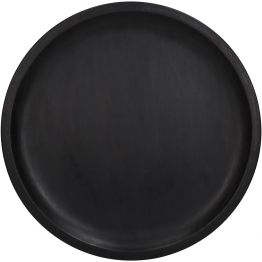 Διακοσμητική Πιατέλα Ξύλινη Μαύρη ARTE LIBRE 30,5x30,5x2,5εκ. 05150078