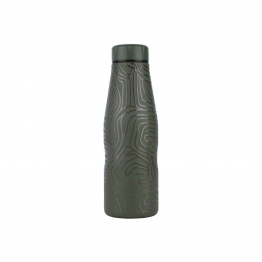 Θερμός-Μπουκάλι Ανοξείδωτο Flask Olive Flow Save The Aegean Estia 500ml-7x7x22,3εκ. 01-31572