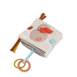 Βιβλιαράκι Μαλακό Δραστηριοτήτων Dino 16x15x5εκ. Baby To Love Little Big Friends BTL304805