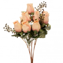 Μπουκέτο Με 9 Τριαντάφυλλα Πορτοκαλί 50εκ. iliadis 90244