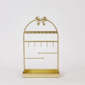 Σταντ Κοσμημάτων Μεταλλικό Χρυσό 23x12x35,5εκ. ESTHETI 819-00363