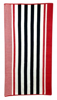 Πετσέτα Θαλάσσης Βαμβακερή Βελουτέ Ζακάρ 85x160εκ. Design 11 Komvos Home 7088885-32