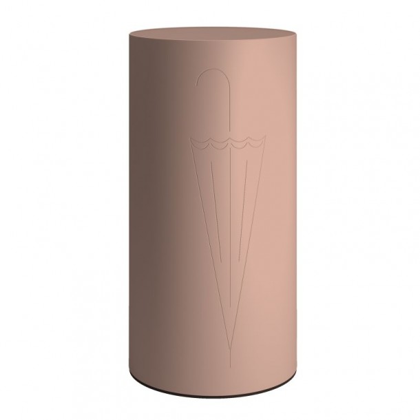 Ομπρελοθήκη Ανοξείδωτη Matt Dusty Pink 25x50εκ. Pam & Co 28-304
