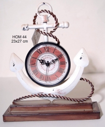 Επιτραπέζιο Ρολόι Μεταλλικό Royal Art 23x27εκ. HOM44