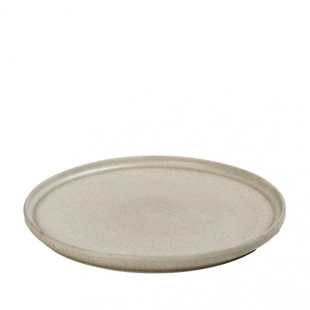 Πιάτο Ρηχό Φαγητού Stoneware Μπεζ ESPIEL Noah Nordic 28x28x2,5εκ. TAP106K4