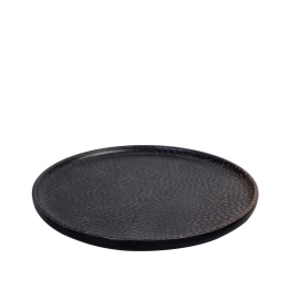 Πιάτο Φρούτου Μελαμίνης Καφέ Sunset Δ20x2εκ. ESPIEL TOG103K6