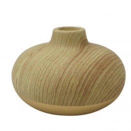 Κηροπήγιο Κεραμικό Χρυσό-Καρυδί Oriana Ferelli® Φ12,5x8,5εκ. LJT371313G