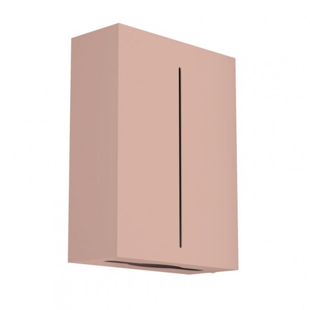 Επιτοίχια Χαρτοθήκη Matt Dusty Pink 28,5x10x37εκ. Pam & Co 122-304